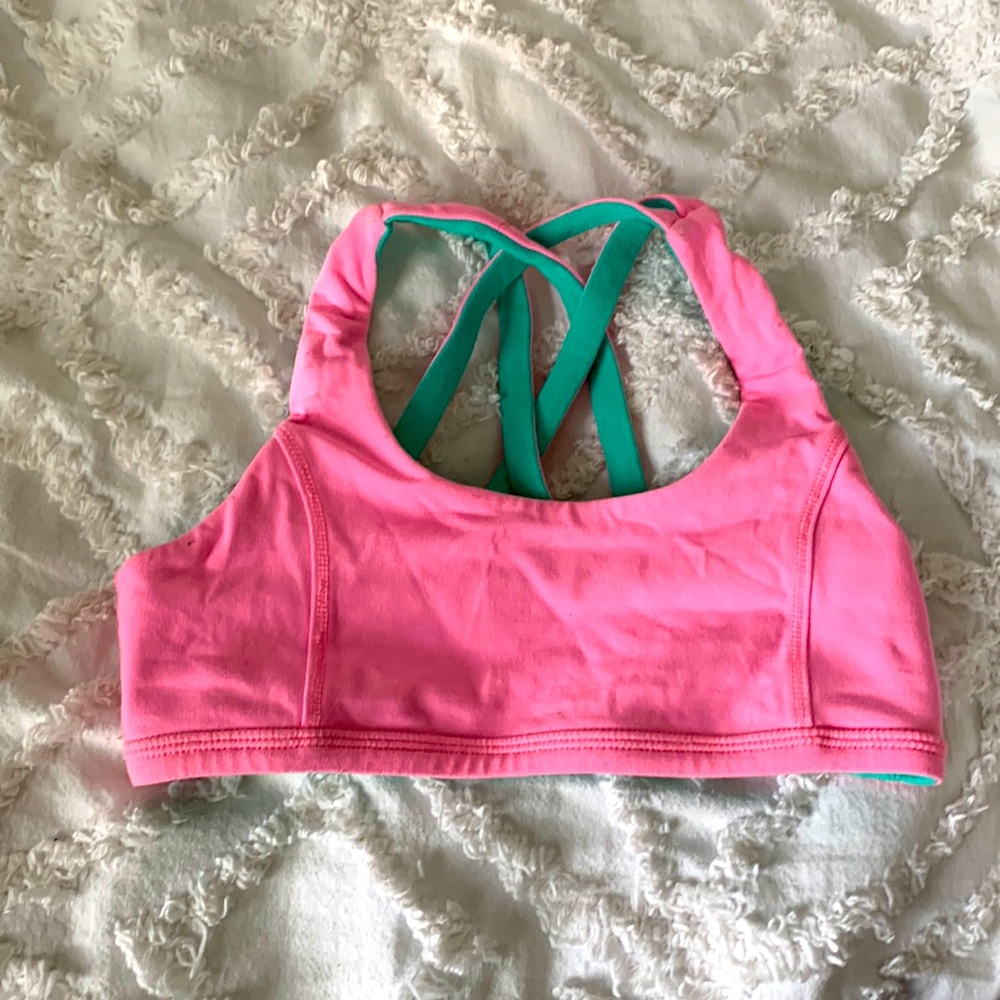 Iviva sports bra. Two in one— reversible